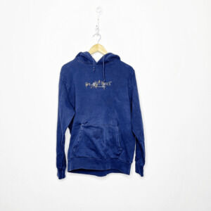 SUSPICIOUS ANTWERP The Vintage Hoodie Botanica midnight navy blue LE Medium
